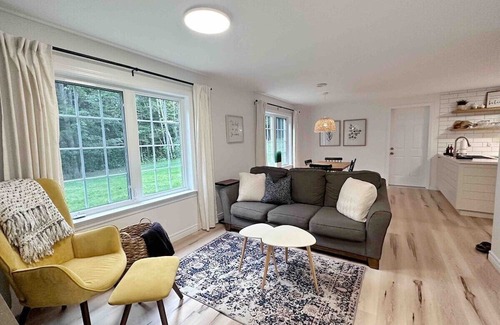 Fredericton Apartment | Our walk-out basement apartment is perfect for a little getaway or for the work trip