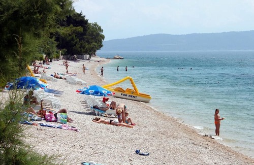 Blato Apartment | Studio flat with balcony and sea view Živogošće - Blato, Makarska (AS-22253-a)