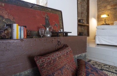 Lindos Cabin | Boho style luxury lodge with private courtyard in the heart of Lindos.