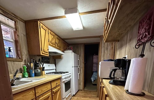 Dover Cabin | NEW LISTING! Private Cabin with Big Piney Creek frontage!