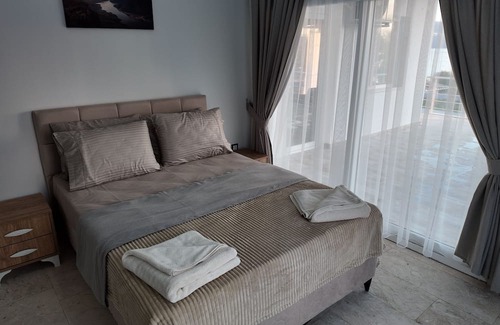 Akbuk Apartment | Luxury 2 Bedrooms Beachfront Apartments on the Sunny Turkish Riviera -C1 Ground