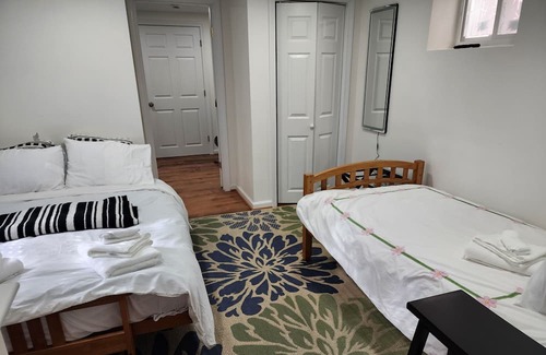 Mid-Cambridge House | Harvard Square Garden apartment w/ parking and laundry sleeps 4.