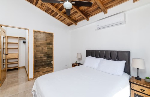 Potrero Villa | Tropical 2-Villa Property w Pool - 2km from the beach! Pets welcome.