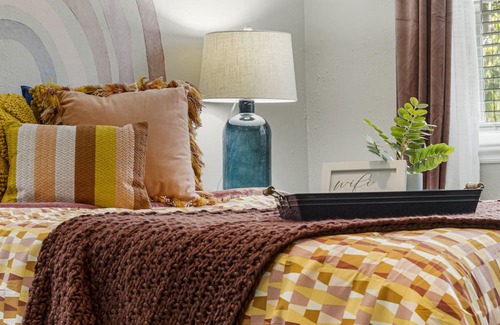 Tulsa House | Serene 2BR Retreat: Stylish, Safe & Family-Friendly Haven with Amenities Galore!