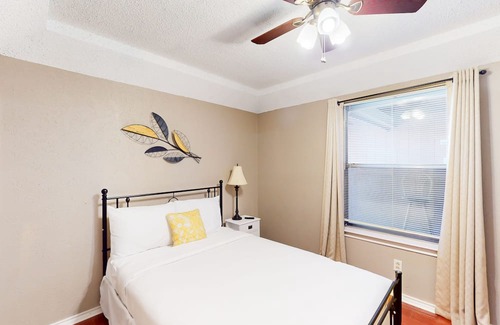 Richardson House | Private home with enclosed backyard, gas grill, sunny interior, & smart TVs