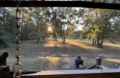 Poplarville Cabin | Cozy 2-bedroom cabin with WiFi, AC on the Pearl River in Angie, LA.