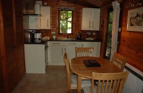 Skelwith Bridge Cabin | Moss Eccles Tarn - Cosy lodge in woodland setting. Pet Friendly.