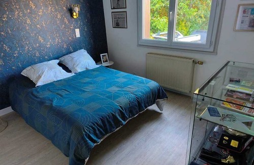 Marmagne House | Maison 2 Chambres et Jardin - Décorée Avec la Thématique Retour Vers le Futur