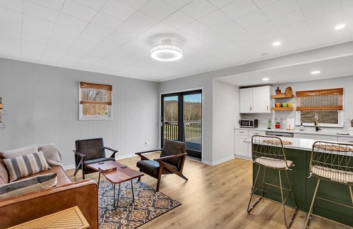 Lowber Cottage | Cozy cottage overlooking the Great Allegheny Passage Trail