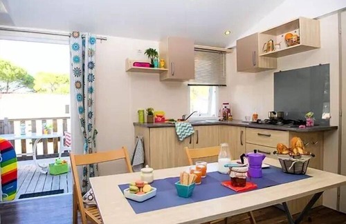 Camiers House | Camping La Dune Blanche*** - Classic XL 3-room mobile home for 4/6 people