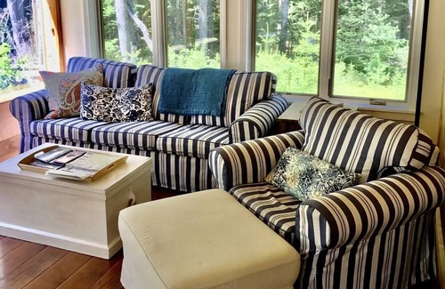 Kennebunk Cottage | Very private setting on 6 acres,1 mile to beaches and 1 mile to Dock Square.