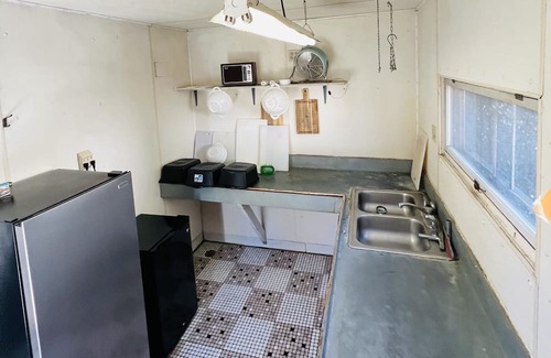 Onalaska House | Overlooking Lake Onalaska -- full-size bed + bath in nostalgic motel