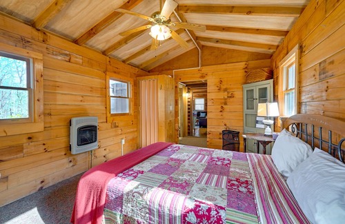 Franklin Cabin | Cozy Franklin Cabin w/ Fire Pit: 10 Mi to Downtown