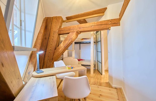 Flensburg House | Moderne, Gemütliche Ferienwohnung in Mühle mit Blick Über Flensburg