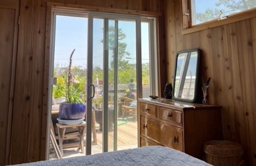 Bayberry Dunes House | Spectacular views with a large Bayfront deck, Ocean Ridge Davis Park.