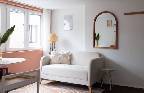 Dornbirn Apartment | "Boho living flair in the heart of Dornbirn at the City Bali Apartment."