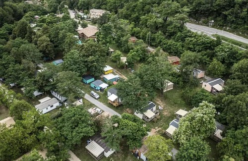 Saint-Vincent-de-Durfort House | Camping maeva Escapades Coeur d'Ardèche **** - Authentic Tent 3 Rooms 4 People Without Sanitary