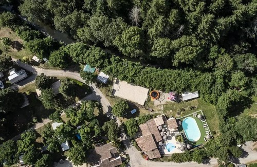 Saint-Vincent-de-Durfort House | Camping maeva Escapades Coeur d'Ardèche **** - Authentic Tent 3 Rooms 4 People Without Sanitary