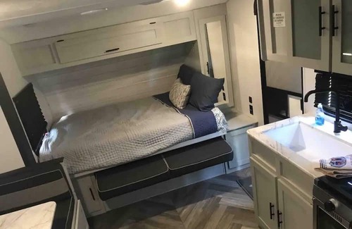 Lake George House | Less than one hour to many state parks! Cozy up in a 2022 camper.