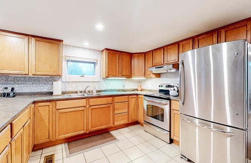 Newfane House | 1900 farm property with old-world ambiance, updated kitchen, & mountain views