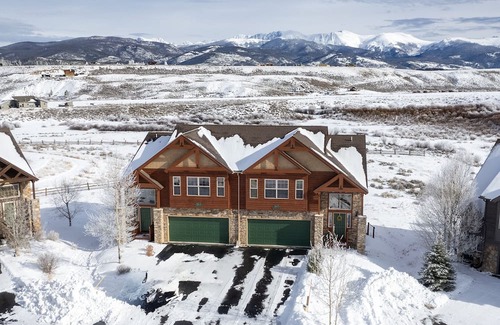 Pole Creek House | 208 Fireweed 15A Creek-Side Mountain Townhouse with Hot Tub