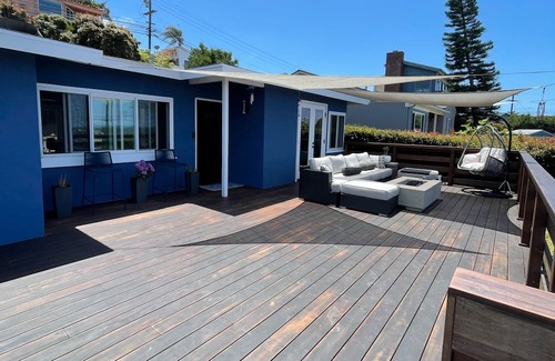 Loma Portal House | Charming dog-friendly retreat with ocean views, deck, & fire pit - near golf