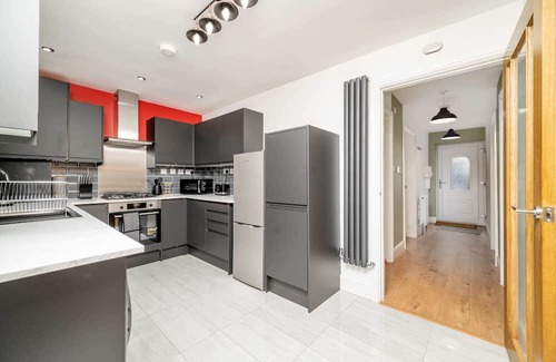 East Ham South Apartment | Sleek 2BR with Patio an East Ham comfort