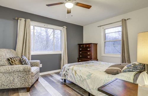 Spring Grove Village House | Cincinnati Duplex w/ Decks & Grill: 7 Mi to Dtwn!