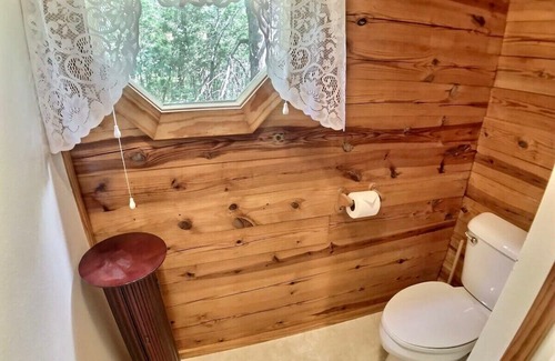 Eureka Springs Cabin | Wisteria Lane 4 Secluded, XL front porch, Spa Tub