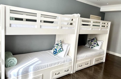 Port of Spain Apartment | Pandora Luxury Home in POS: Quad Guest Room