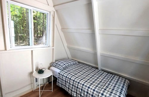 Mariaville Cabin | Glamping Downeast - Acadia 4 - Tiny House A frame secluded deep in the woods