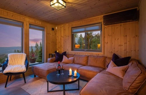 Krodsherad Cabin | Lodge Panorama - 4 skipass included - EnjoyNorefjell best viewpoint