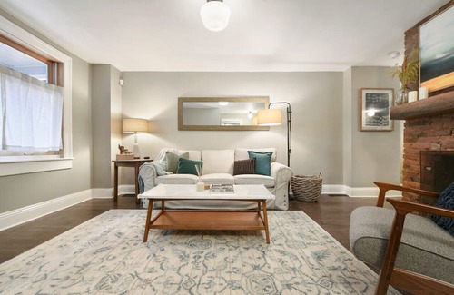 Central Northside House | Off-Street Parking, King Bed, Amazing War Streets!