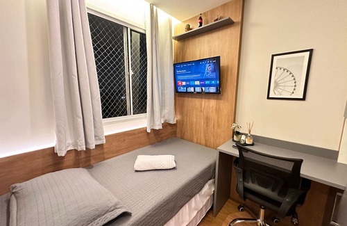 Mooca Apartment | Quarto Moderno em Ótima Localização