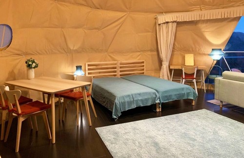 Futo Cabin | Izu Coco Dome Tent D 1 night with 2 meals and / Ito Shizuoka