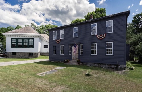 Pawlet House | Quintessential Vermont! In a classic New England village on the Metawee River.