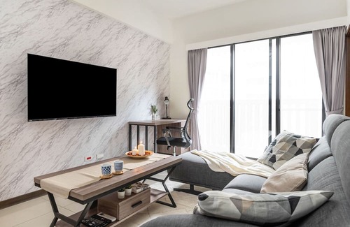 Ximending Condo | 2B1bLK, Stylish & Comfortable, 5 Min to Ximen MRT