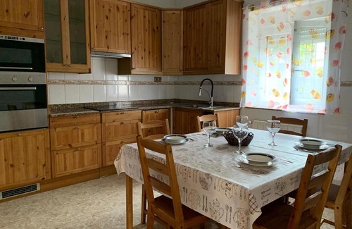 Puente San Miguel House | Spacious and bright family house with terrace and summer pool Cantabria center