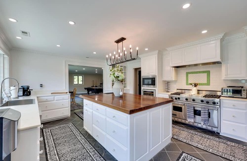 Louisburg House | Game Room & Pool! Luxe Louisburg Farmhouse