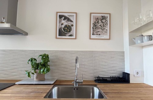 Saltsjo Boo Apartment | Seaside Modern Apartment with Archipelago Ocean View