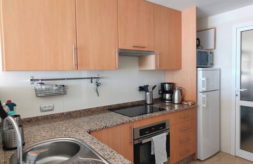 Poris de Abona Apartment | Vacation 'Vista Bahia' with Sea View, Shared Pool and Wi-Fi