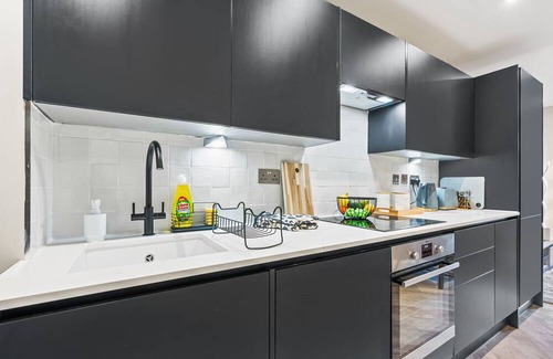 Bordesley Apartment | Stylish 1 Bed Flat in Birmingham City Centre