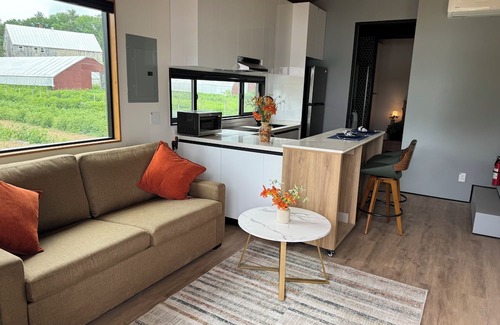 Woolwich Cottage | Brand new tiny home located directly on Merrymeeting Bay. Serene retreat.