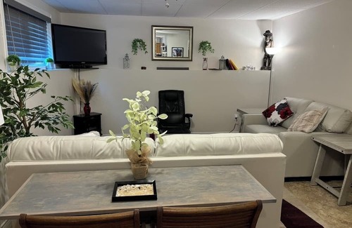 Moncton Apartment | 1 bdrm apartment in our home- minutes from Moncton and Shediac - outdoor oasis