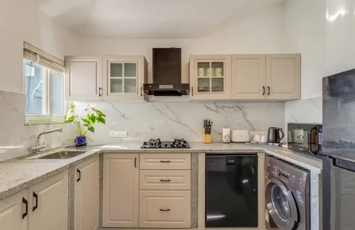 Pilerne Apartment | Aesthetic 2BHK near Candolim AC comfort & stunning views few minutes from beach