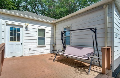 Rock Rapids House | Deck & Spacious Yard: Family Home in Rock Rapids!