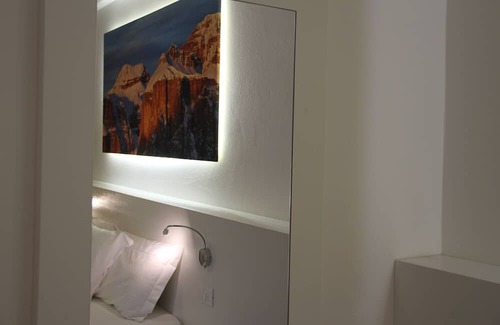 Alba Bed & Breakfast | Bed and Breakfast 'Fedaia Joy' with Mountain View, Balcony and Wi-Fi