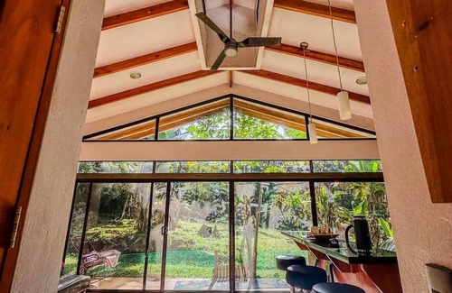 San Isidro de El General Cabin | Private Riverfront with 2-Acre Organic Food Forest