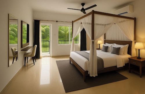 Ashvem Apartment | 6luxurious room@walkable to beach wifi/food/beach