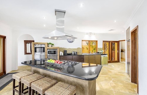 Paradise Point House | Modern 5BR Waterfront Escape Balcony & Dock Access